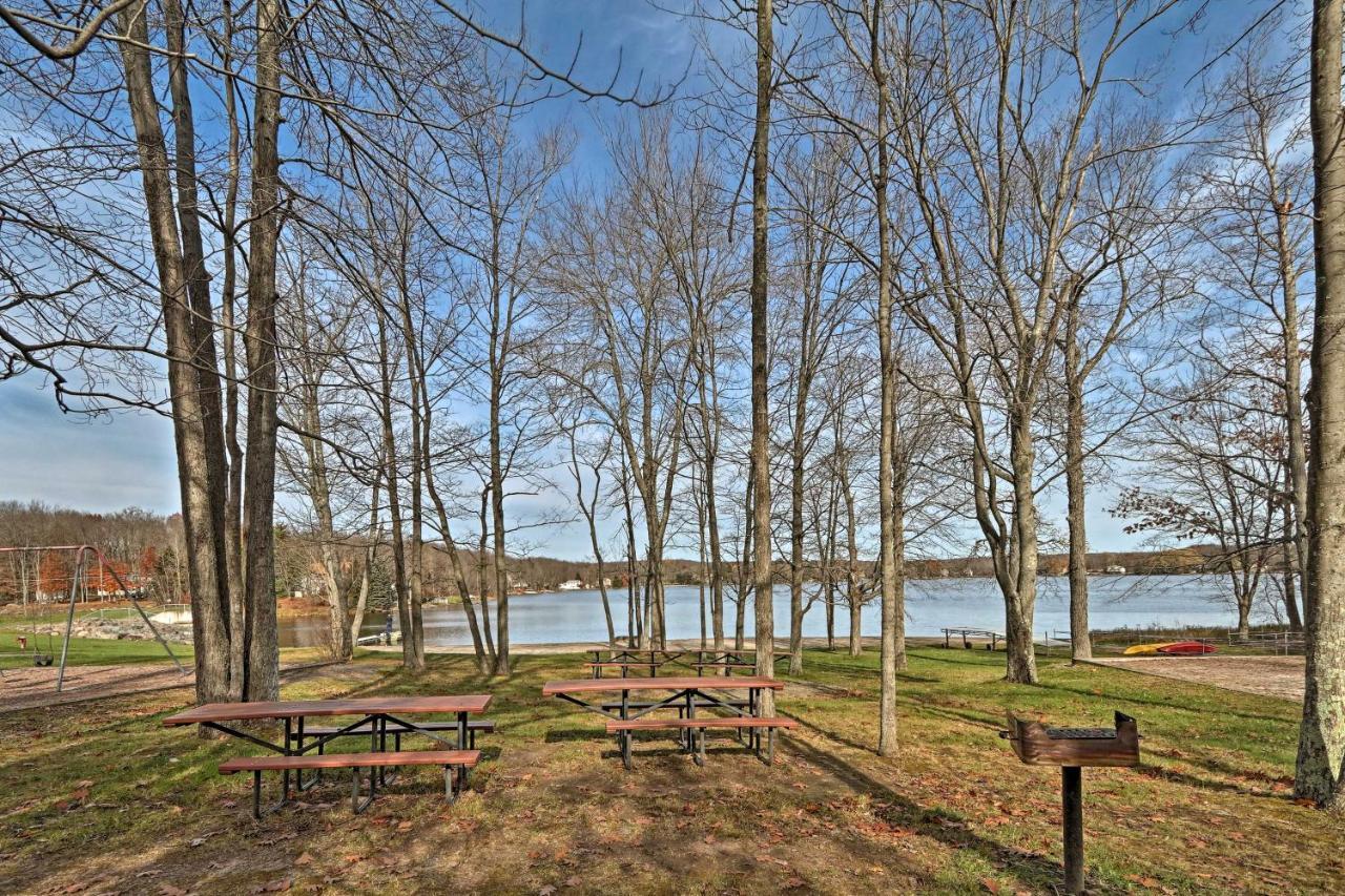 Holiday home With Beach Access And Game Room! Pocono Lake